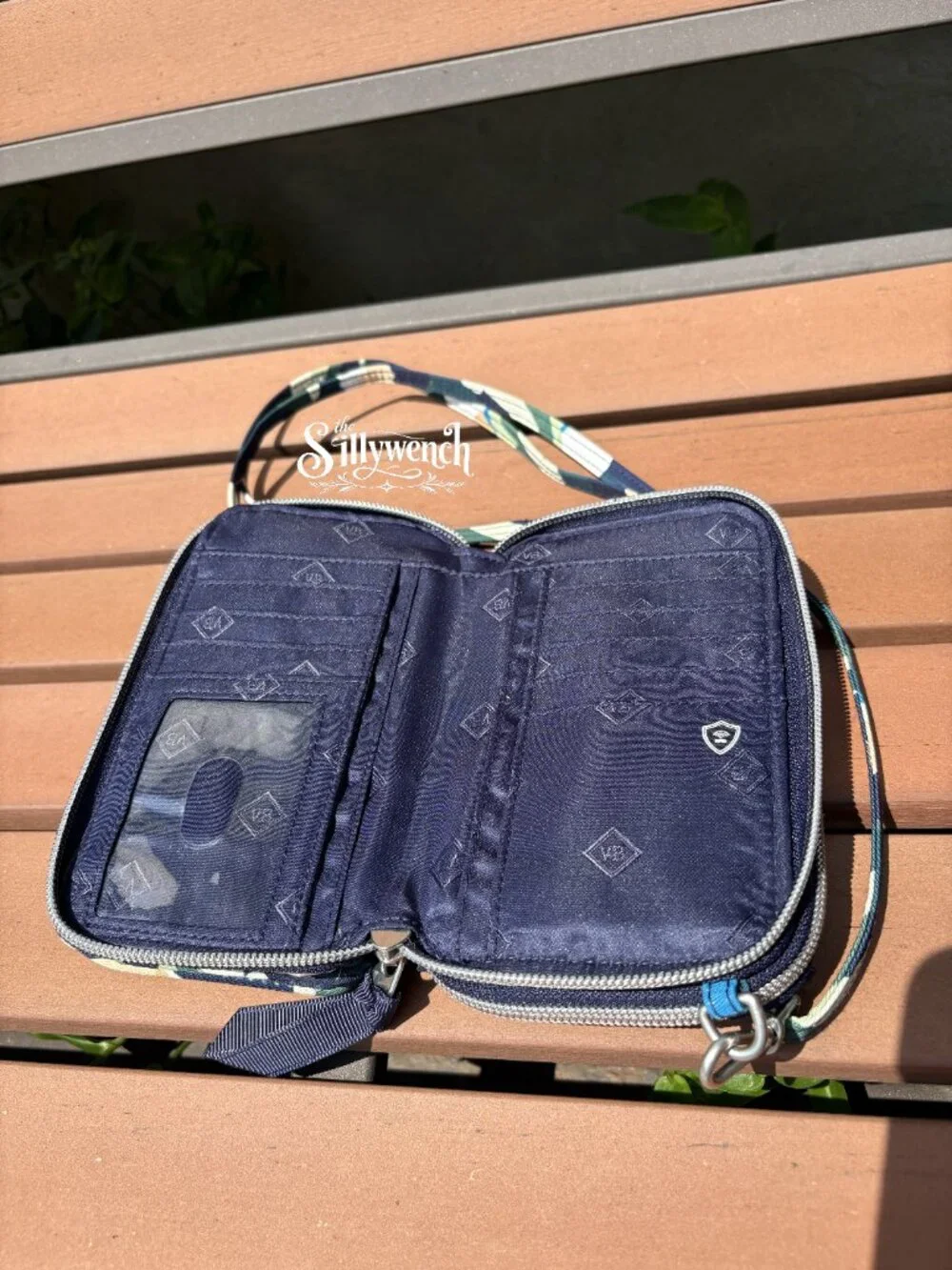 Vera Bradley Immersed Blooms RFID All in One Crossbody Bag in Performance Twill